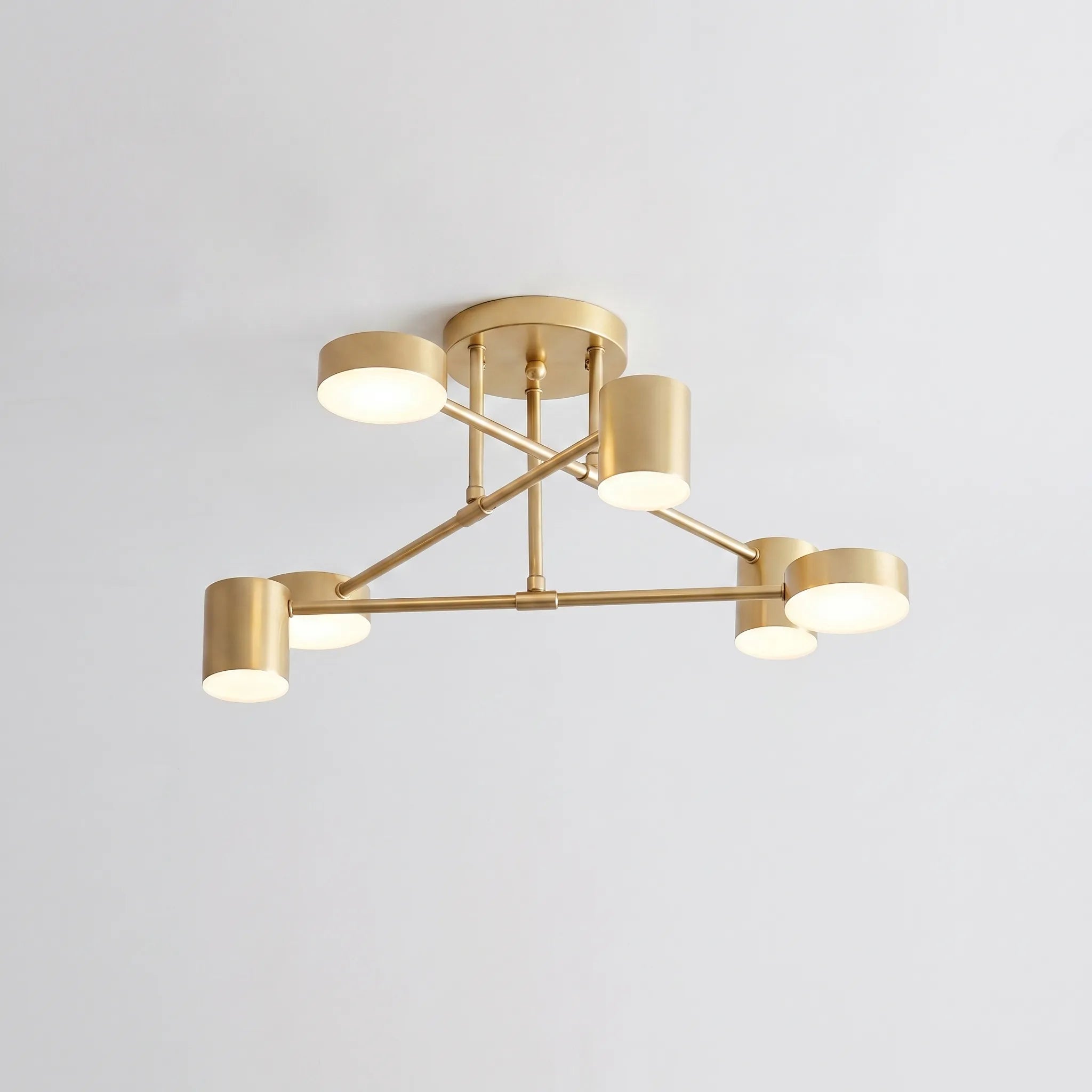 Veltra™ -  Modern Geometric Ceiling Fixture -  Lighting Living Areas