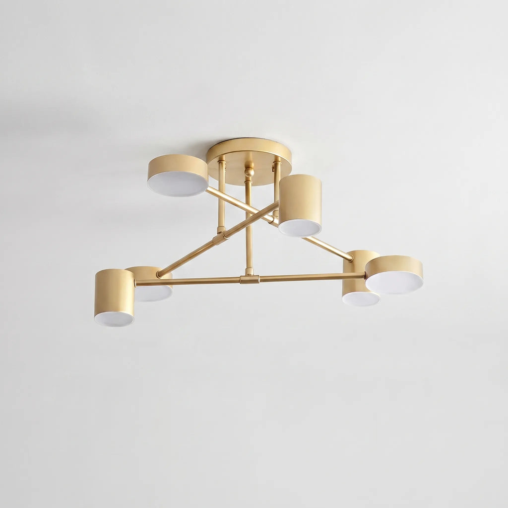 Veltra™ -  Modern Geometric Ceiling Fixture -  Lighting Living Areas