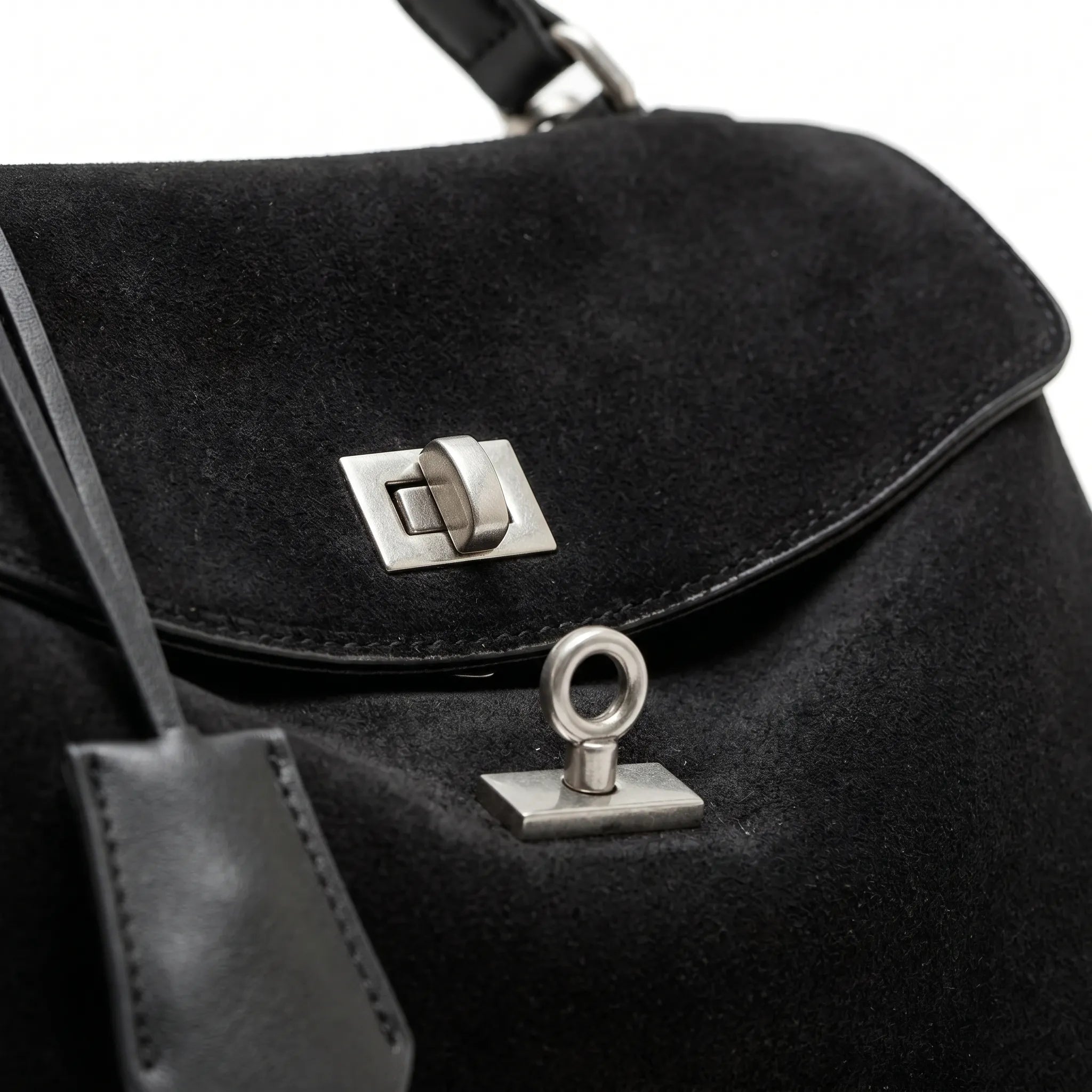 Velura™ -  Soft Textured Top-Handle Bag -  Daily Commuting