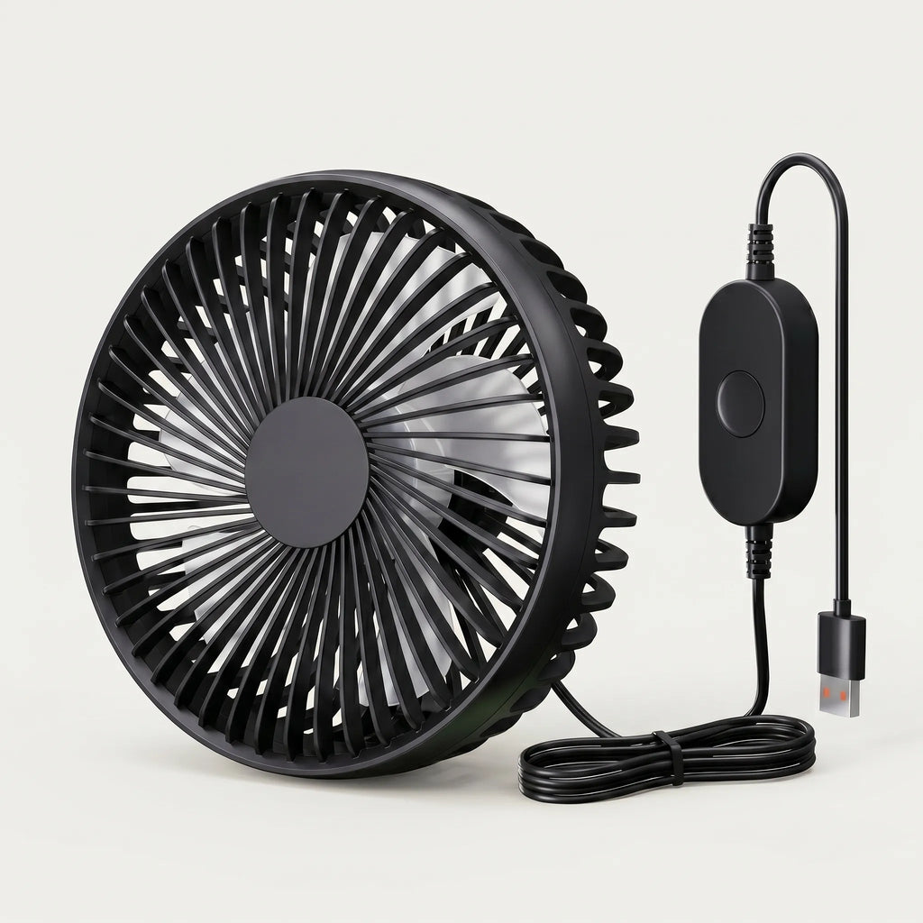 Ventiq™ -  USB Powered Vehicle Fan -  Directing Airflow