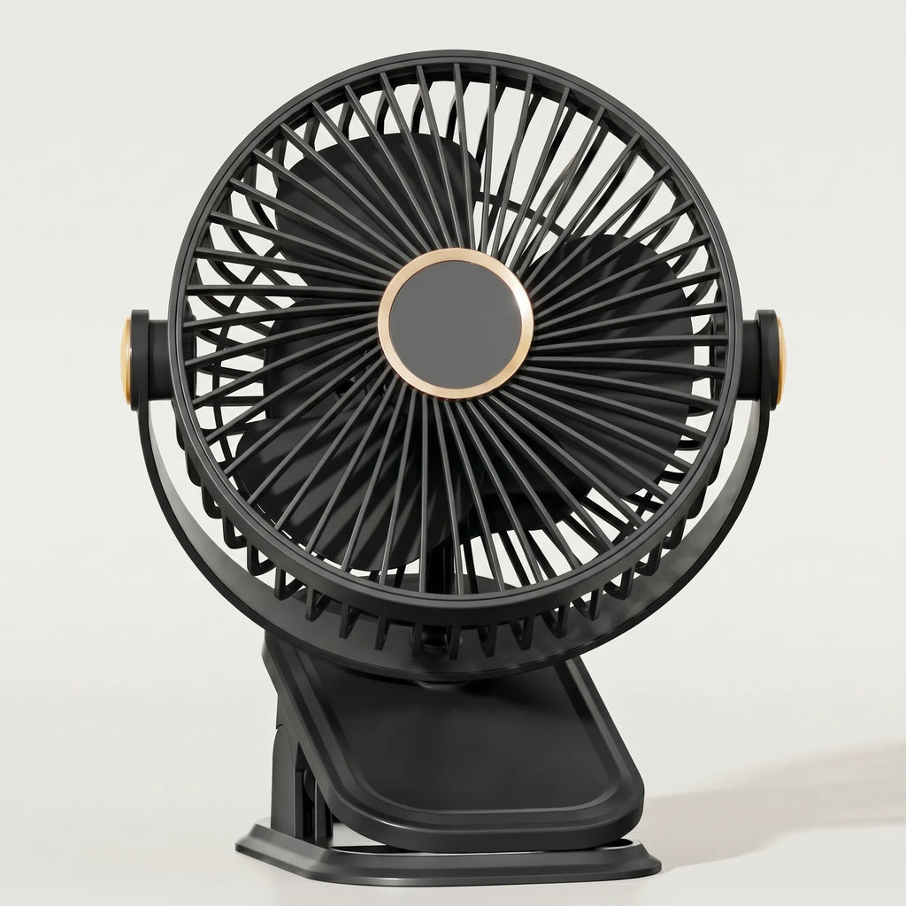 Ventora™ -  Rechargeable Clip-On Fan -  Cooling Workspaces
