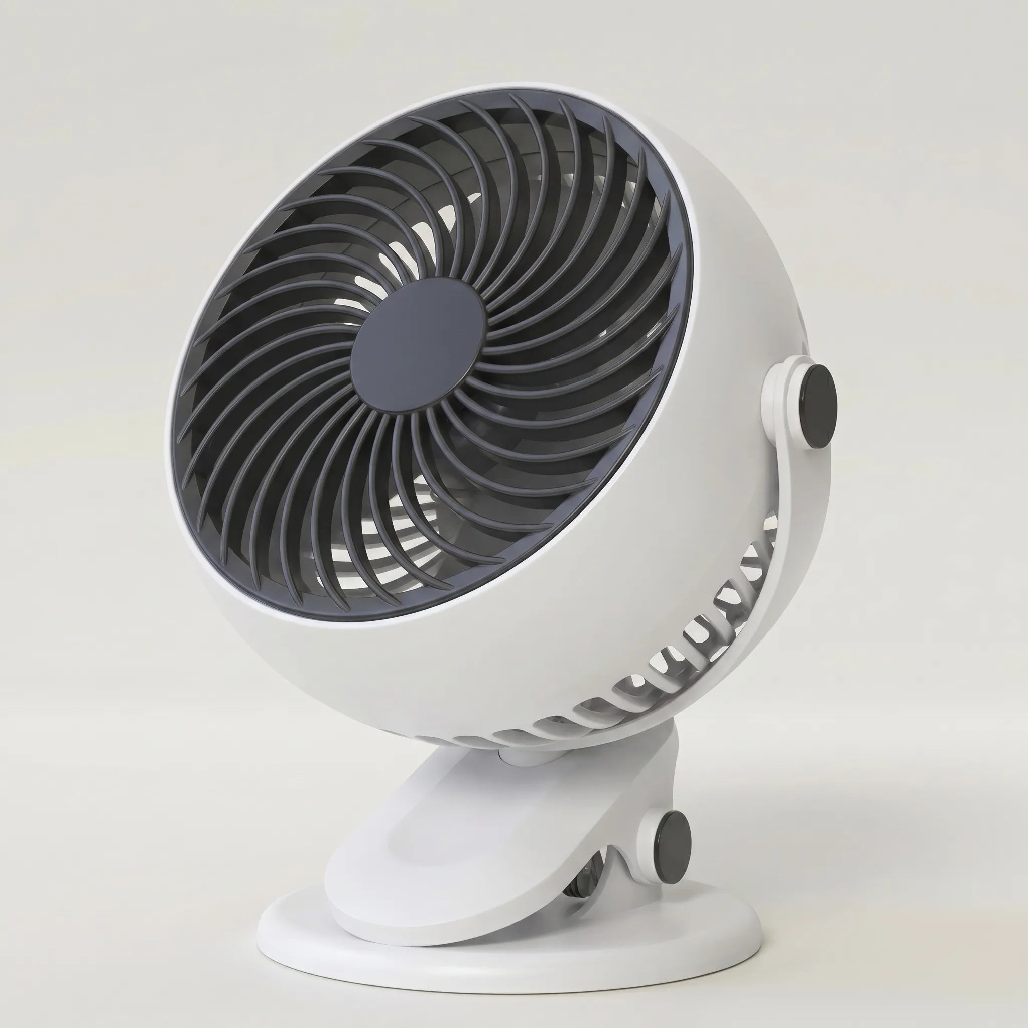 Ventrio™ -  Versatile Clip-On Desk Fan -  Cooling Personal Workspaces