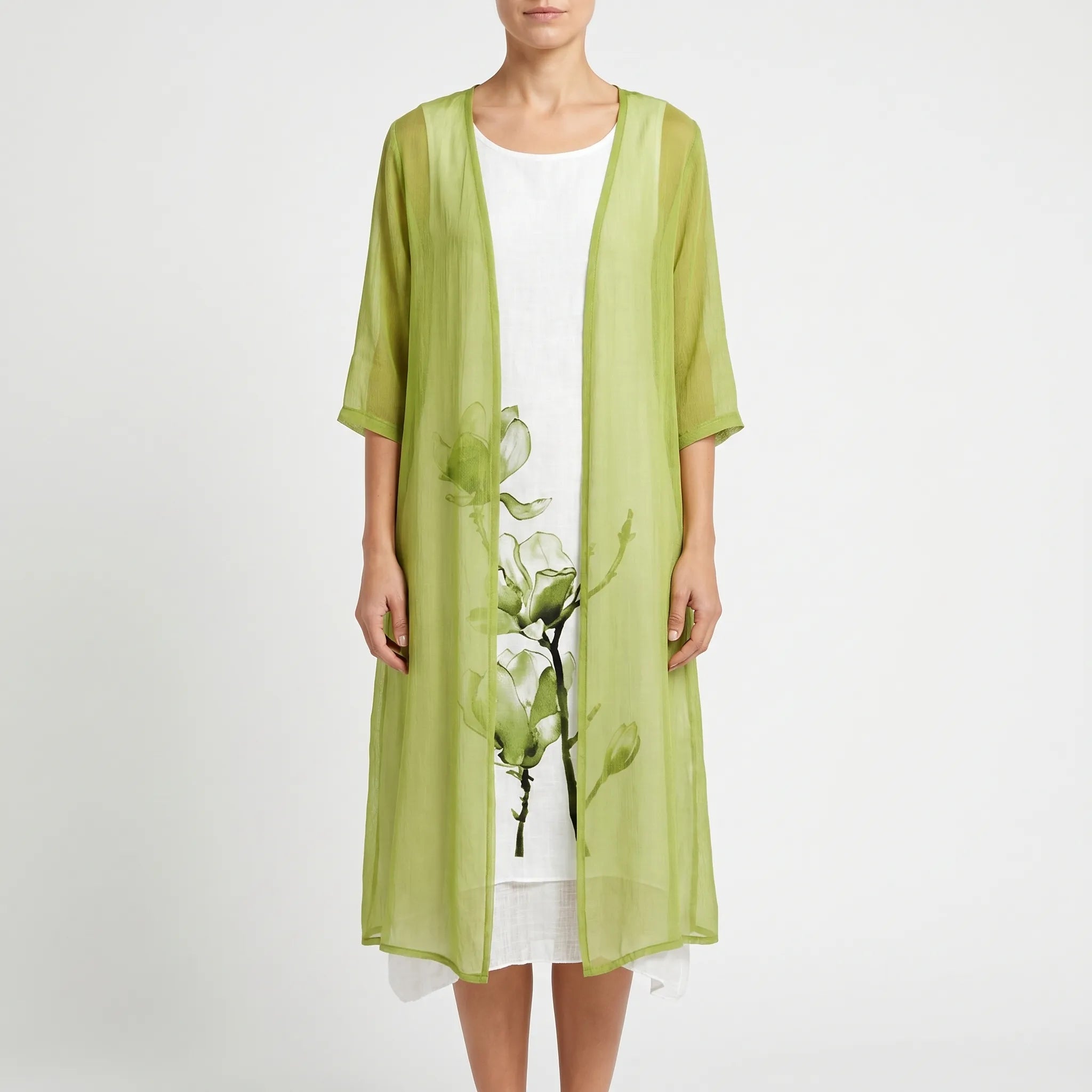 Verdelia™ -  Two-Piece Dress Set -  Layered Daytime Styling