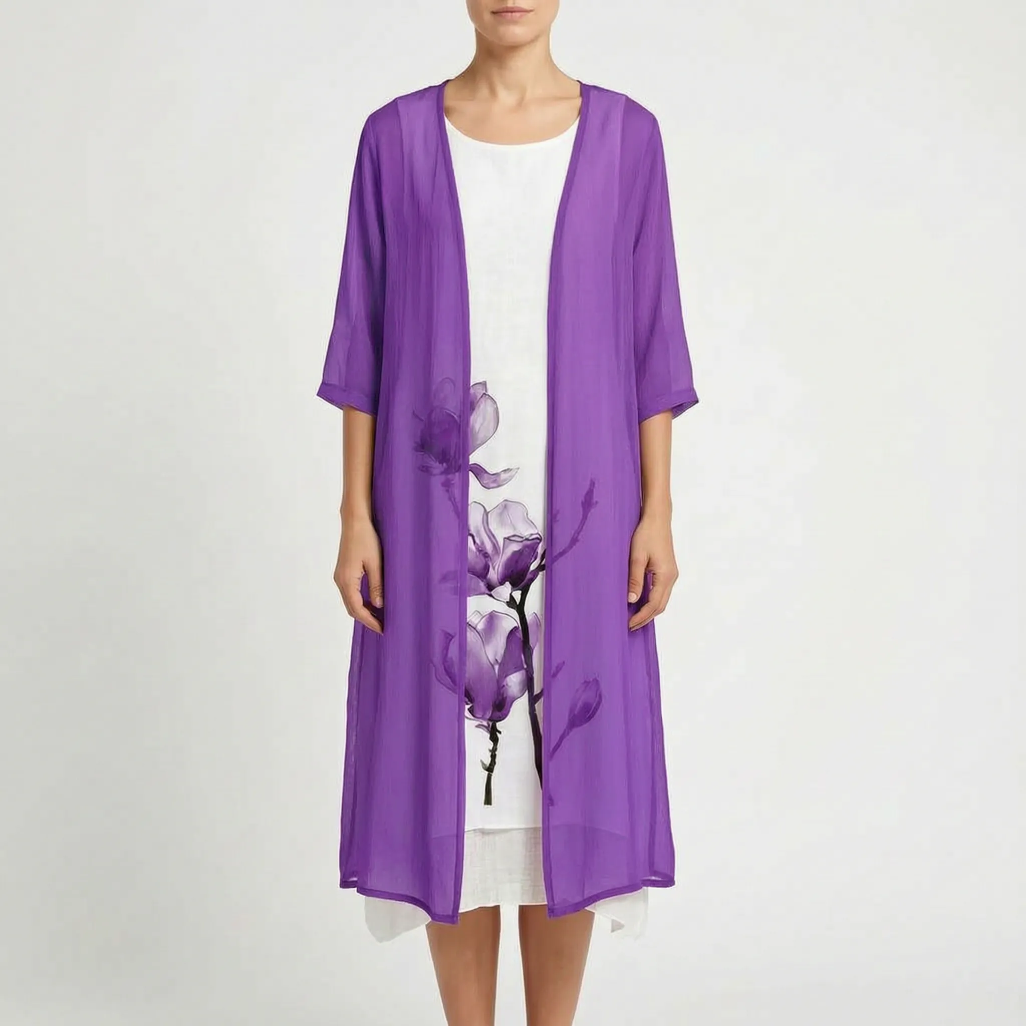 Verdelia™ -  Two-Piece Dress Set -  Layered Daytime Styling