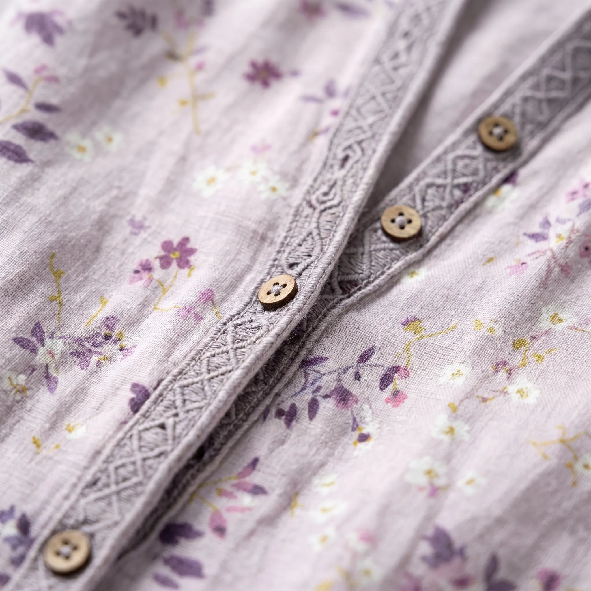 Verdise™ -  Botanical Print Blouse -  Everyday Casual Wear
