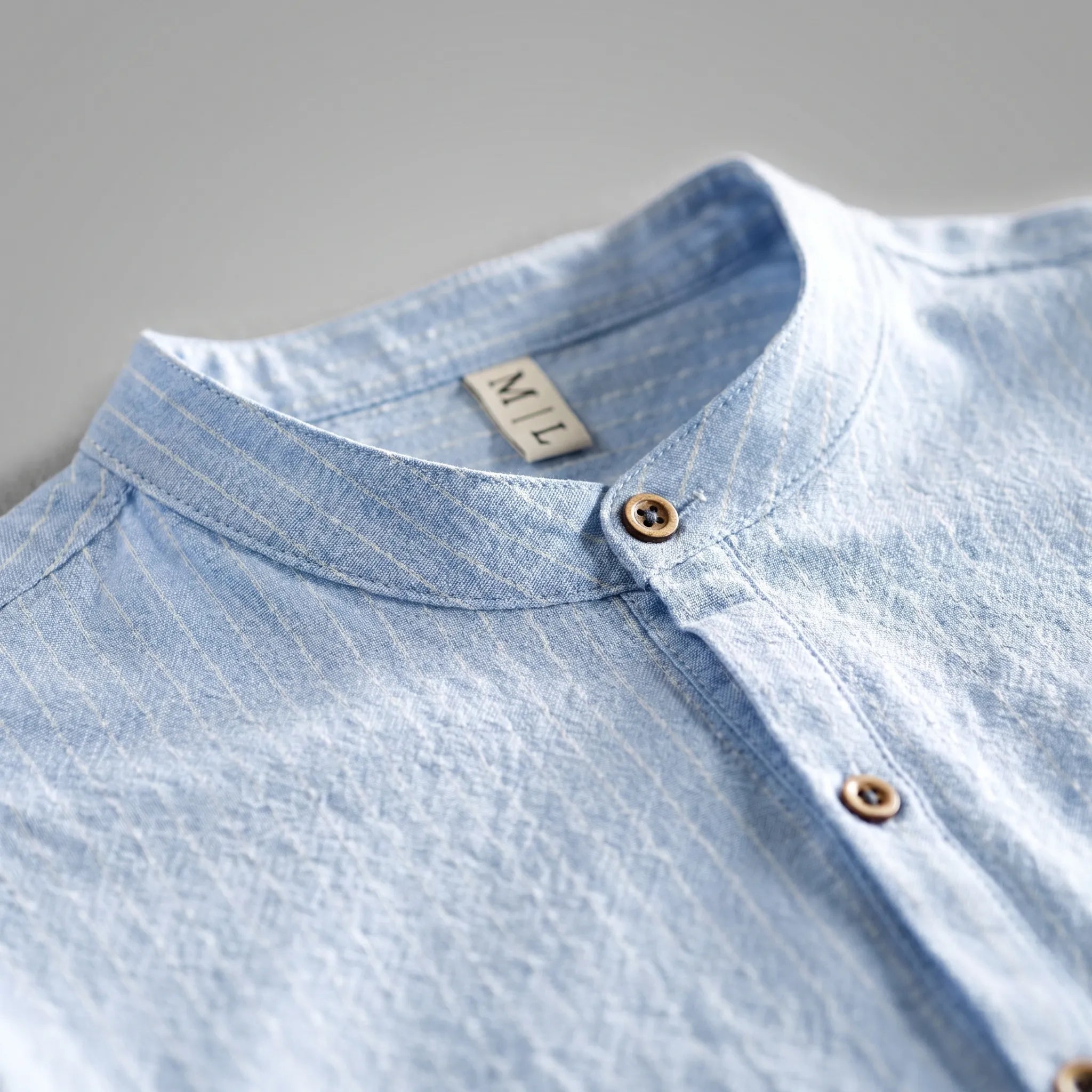 Vertis™ -  Short Sleeve Henley Shirt -  Holiday Sightseeing