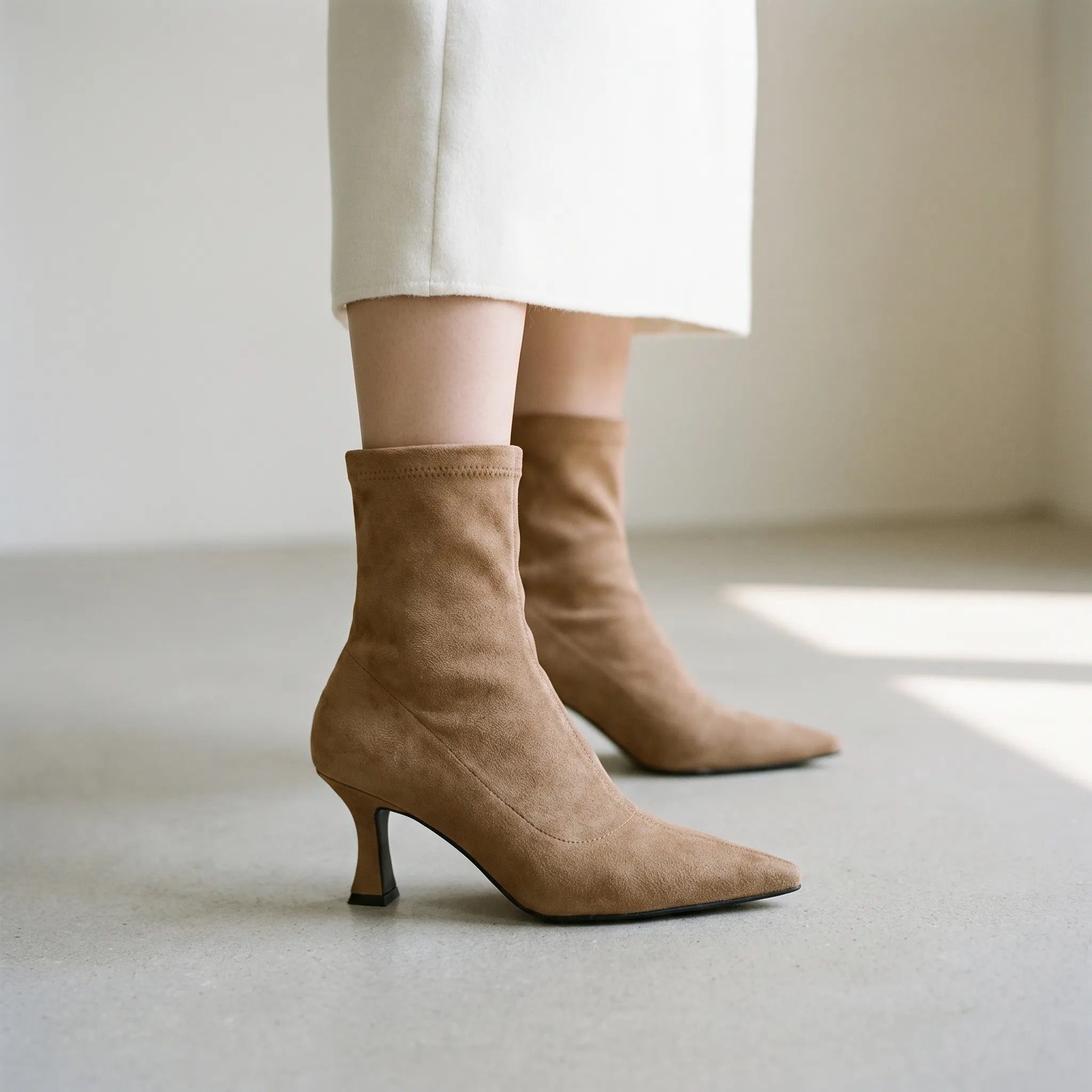 Vesperin™ -  Pointed Toe Ankle Boots -  Evening Events