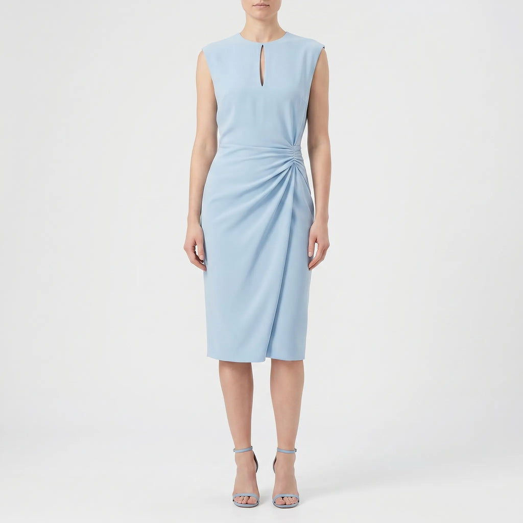 Vesperis™ -  Sleeveless Formal Midi Dress -  Formal Evening Events
