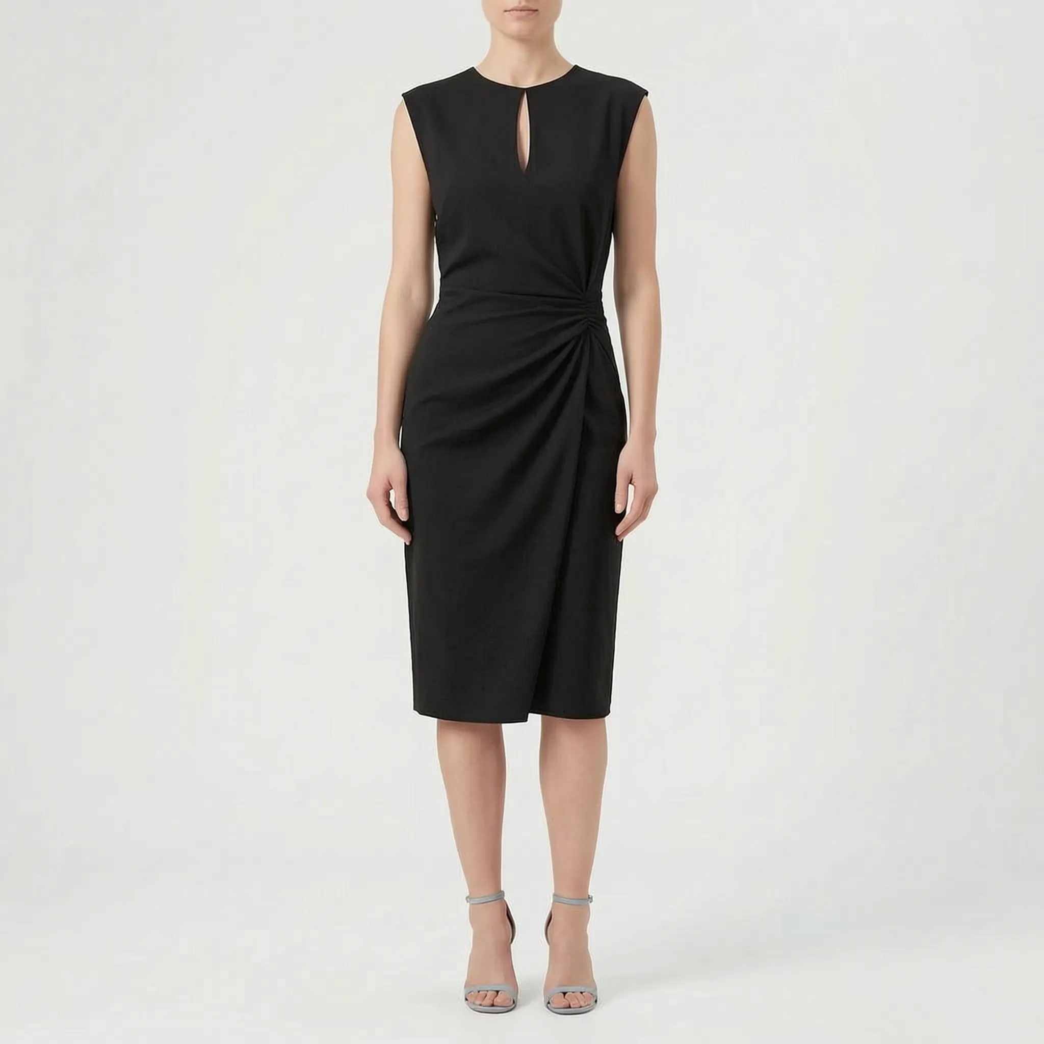 Vesperis™ -  Sleeveless Formal Midi Dress -  Formal Evening Events
