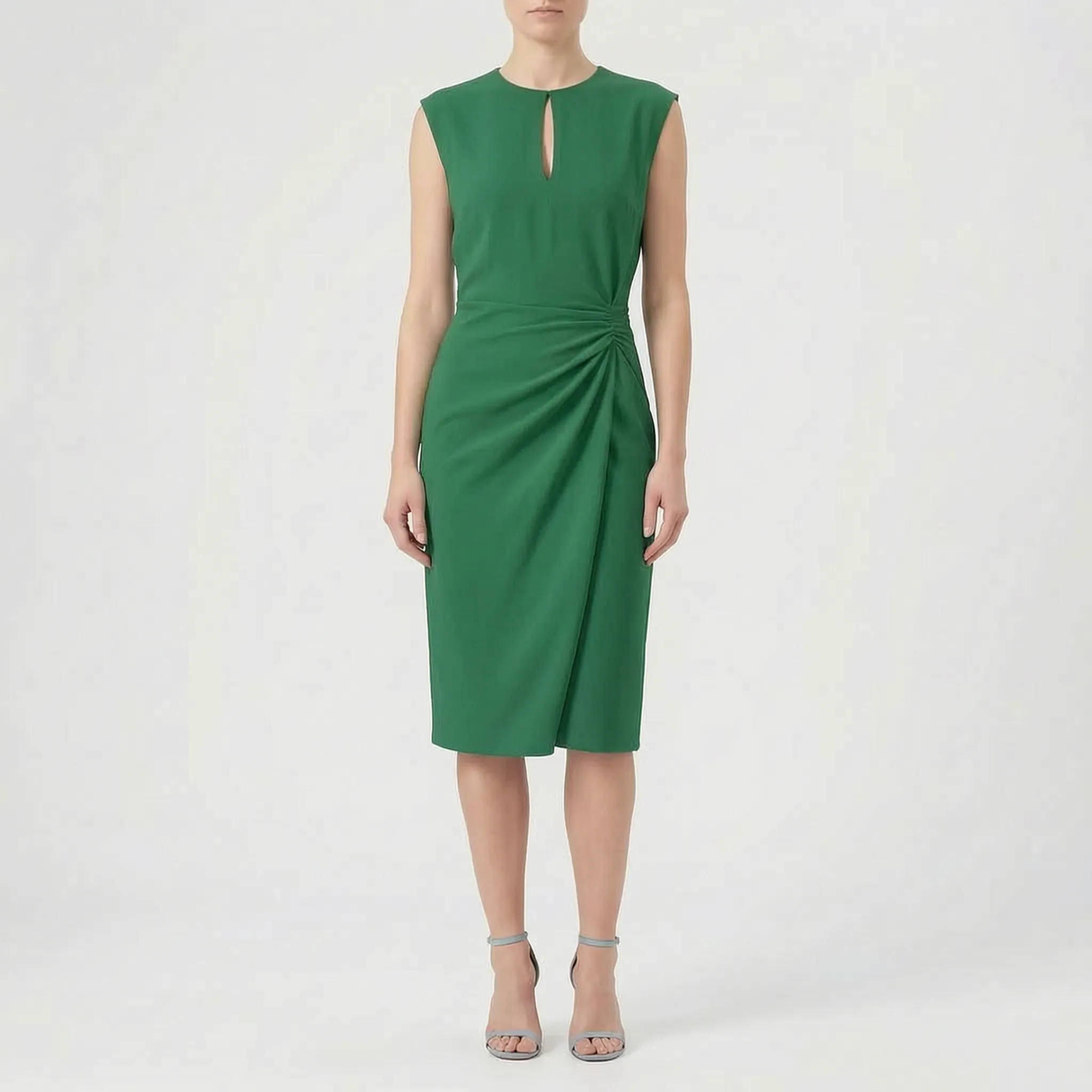 Vesperis™ -  Sleeveless Formal Midi Dress -  Formal Evening Events