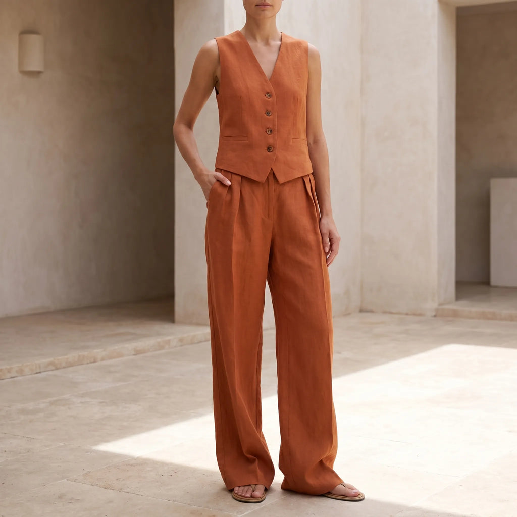 Vestique™ -  Two Piece Tailored Set -  Office To Evening Wear