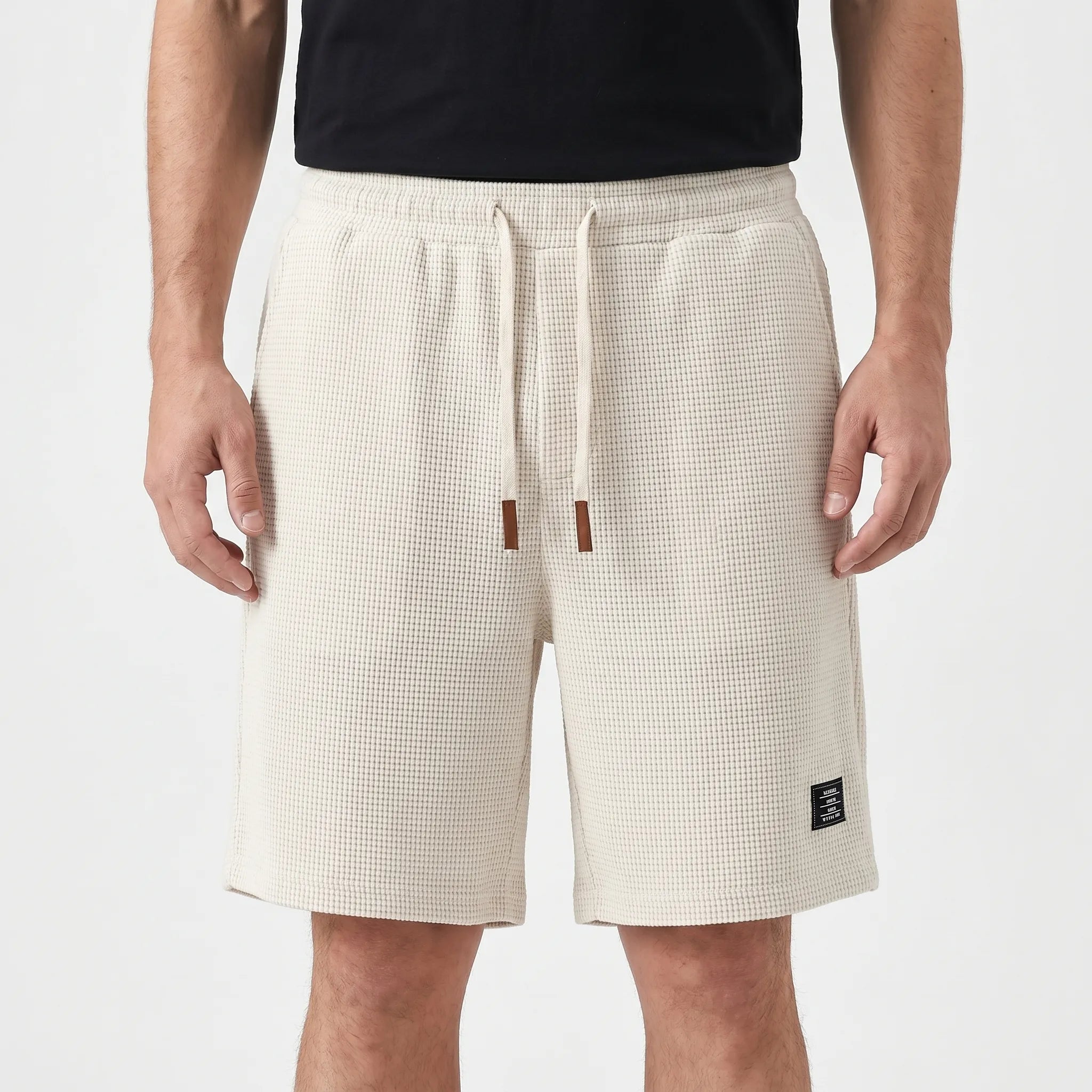 Vestril™ -  Men's Textured Shorts -  Weekend Casual Wear