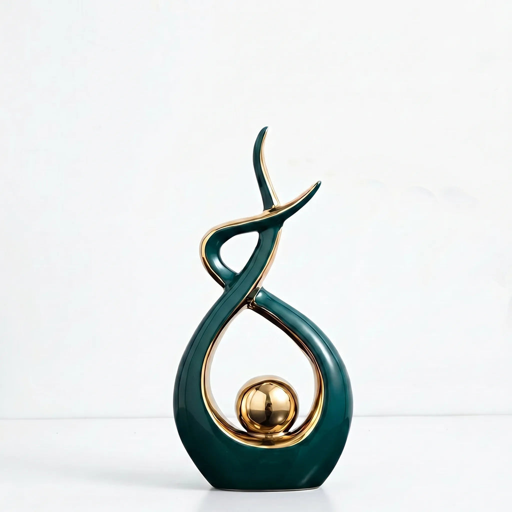 Videntis™ -  Modern Abstract Flowing Sculpture -  Living Room Styling