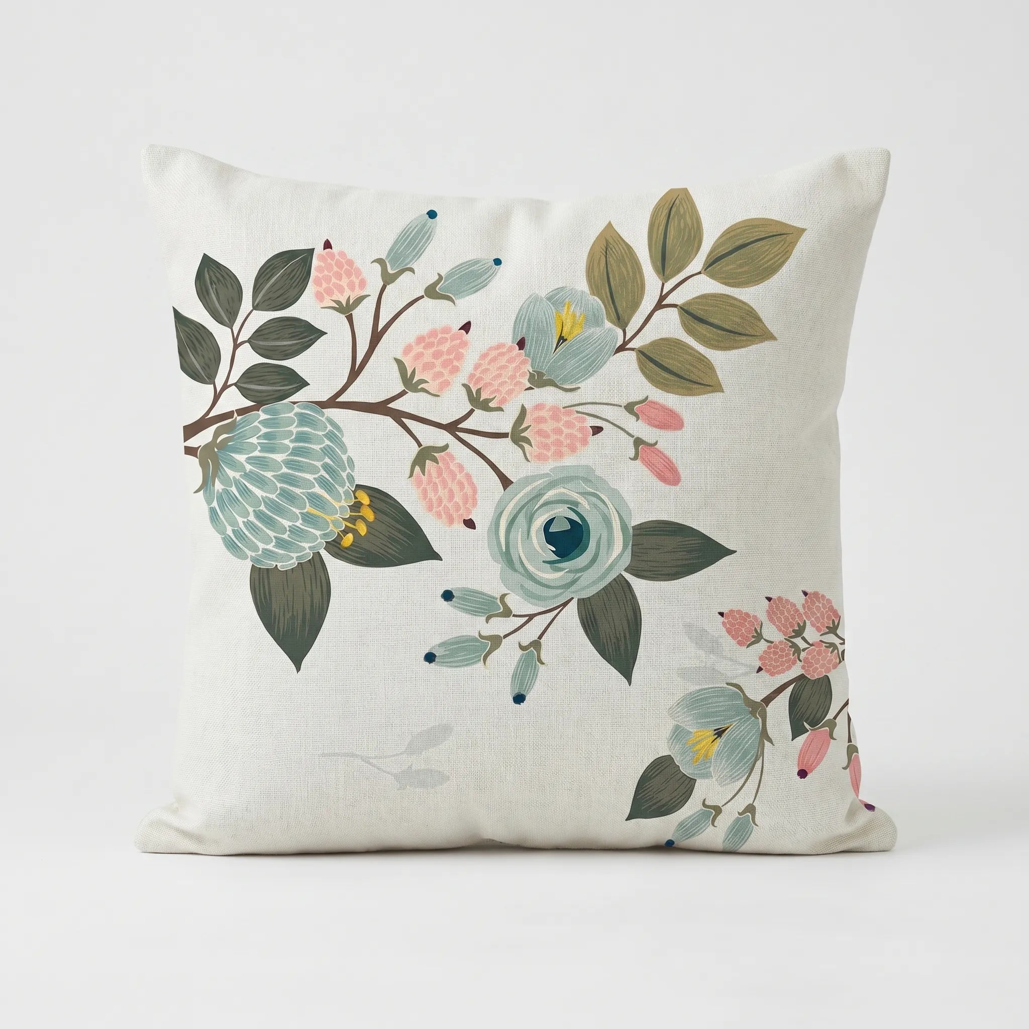 Vildna™ -  Square Botanical Decorative Cushion -  Styling Indoor Seating