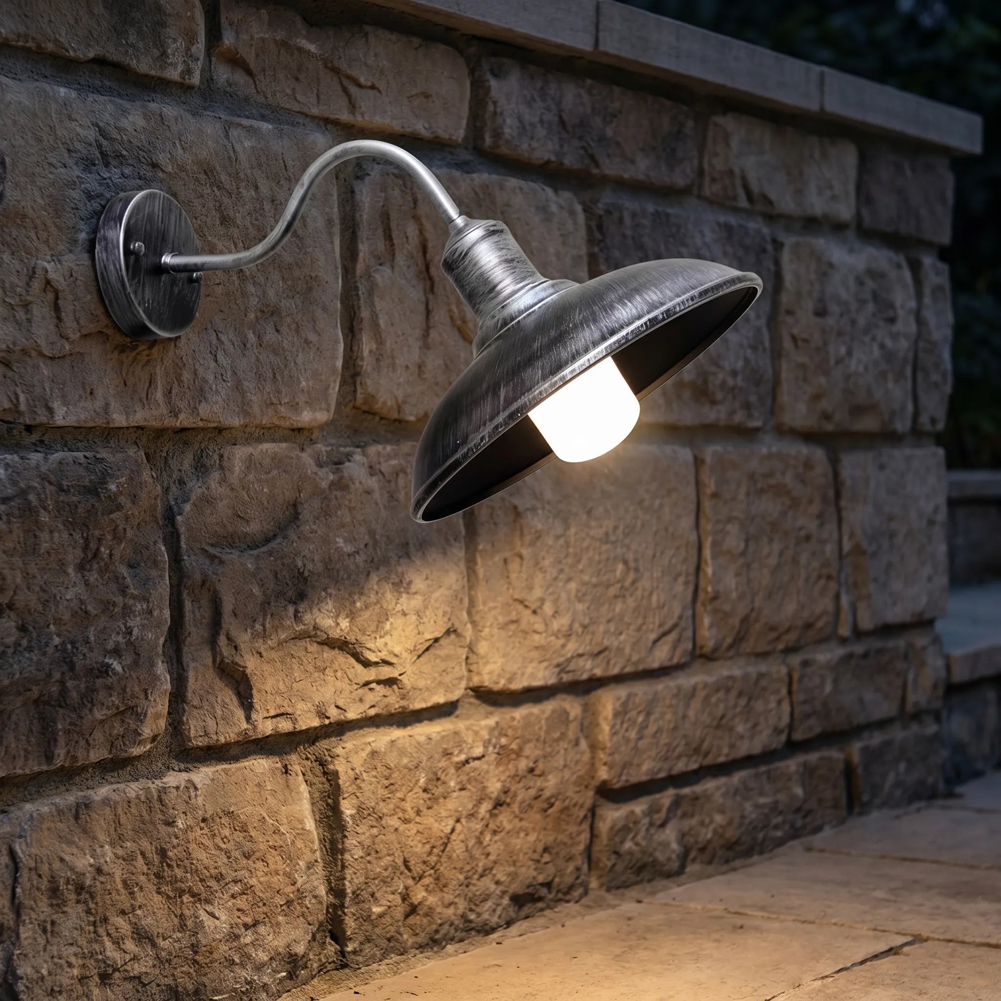 Vintalis™ -  Industrial Wall Light -  Illuminating Entrance Areas