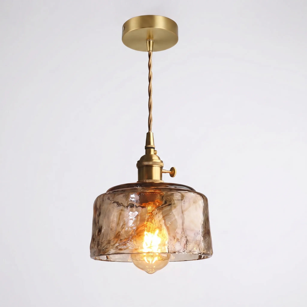 Vintoro™ -  Textured Dome Pendant Lamp -  Ambient Room Lighting