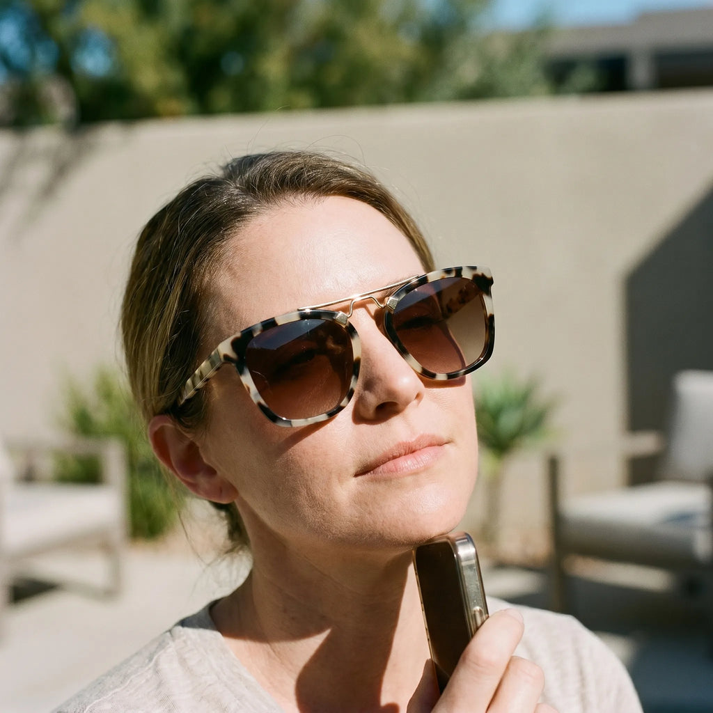 Vistan™ -  Oversized Square Sunglasses -  Reducing Bright Glare