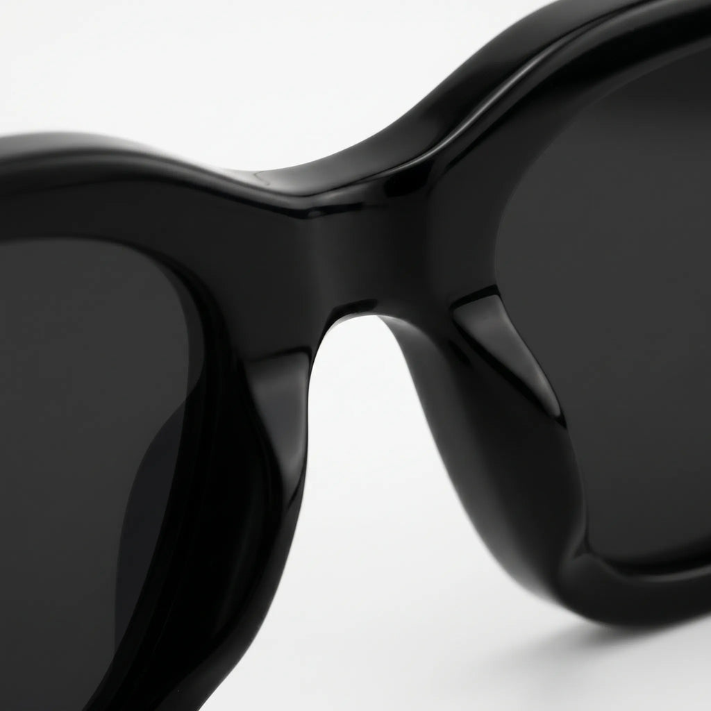 Vistora™ -  Thick Rectangular Frame Sunglasses -  Reducing Sun Glare