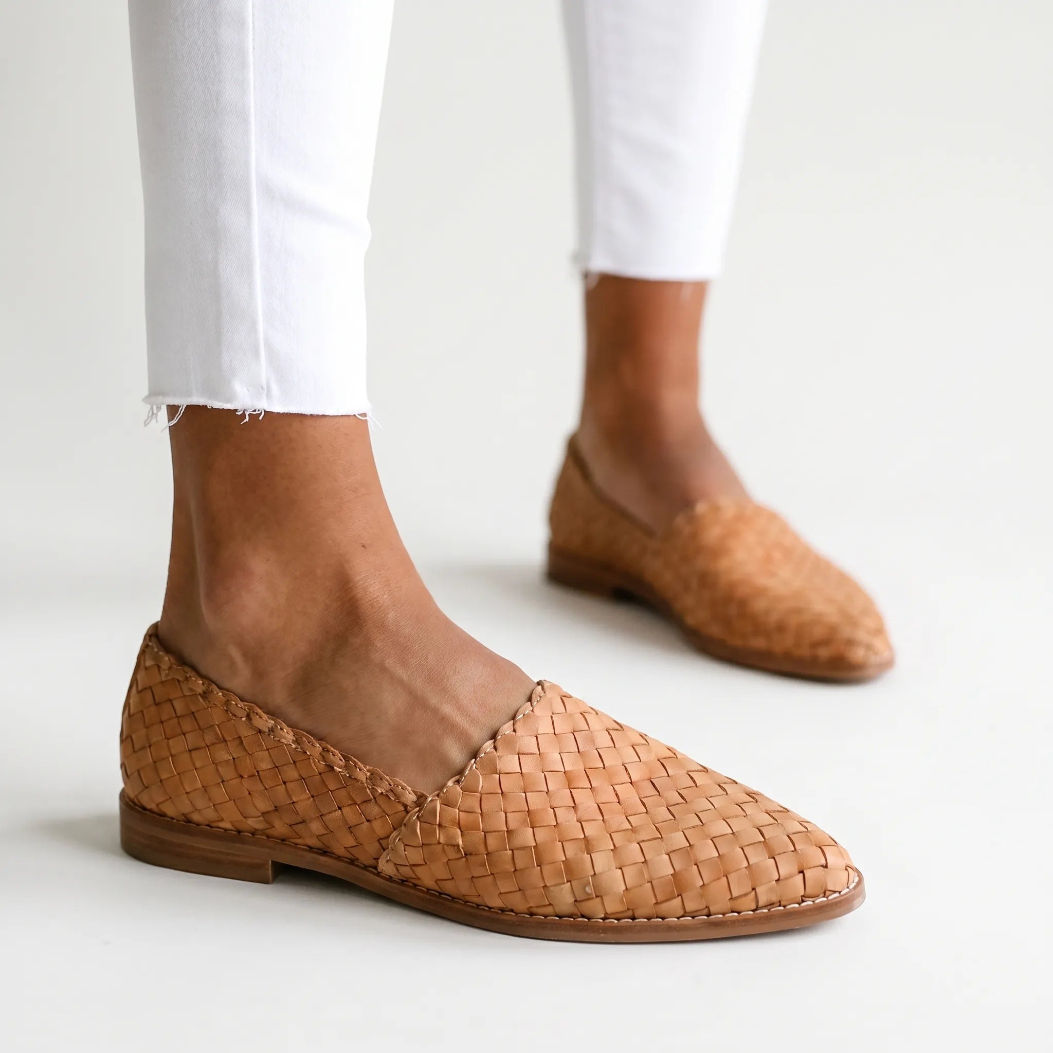 Vivera™ -  Woven Slingback Flats -  Smart Casual Outings