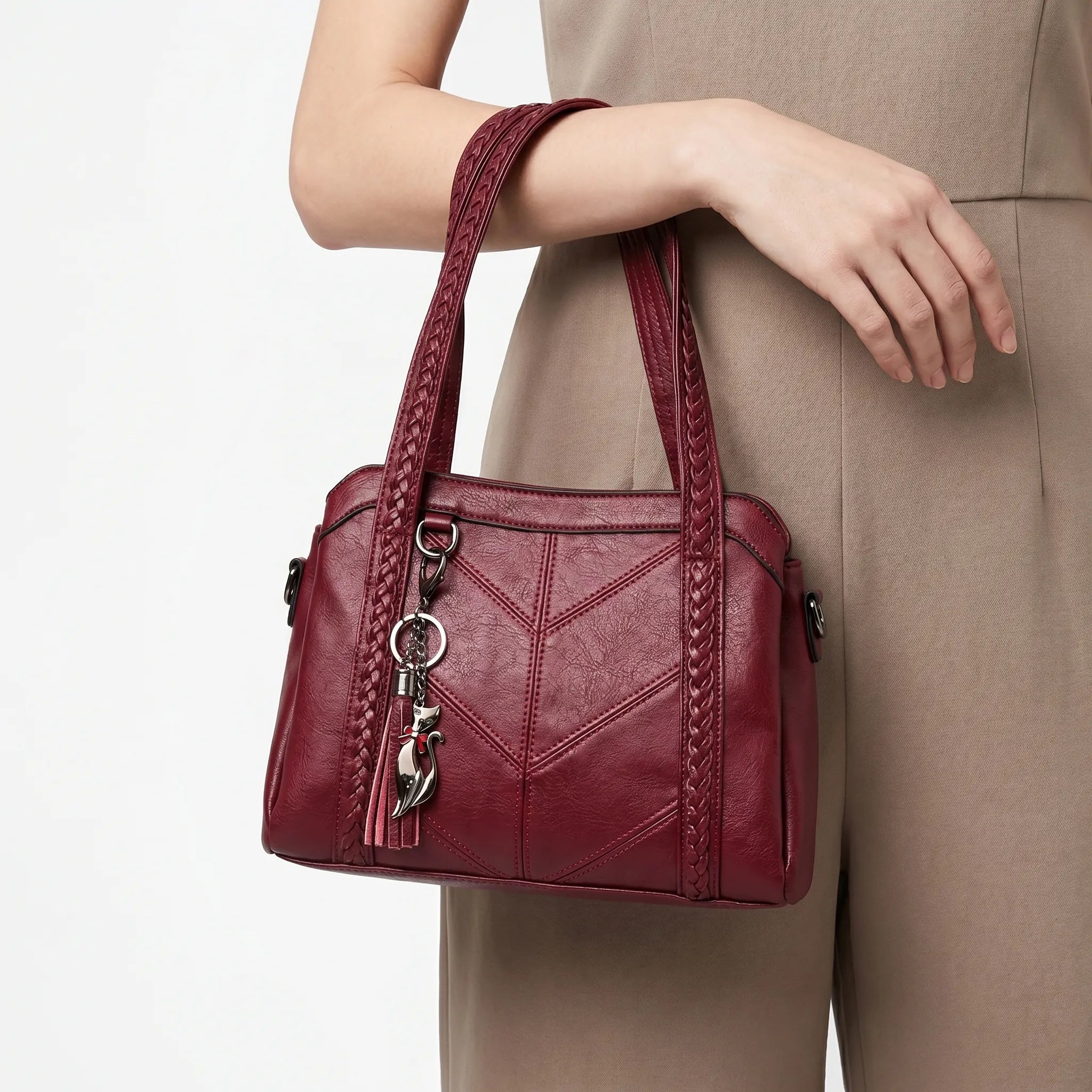 Volara™ -  Spacious Everyday Handbag -  Carrying Daily Essentials