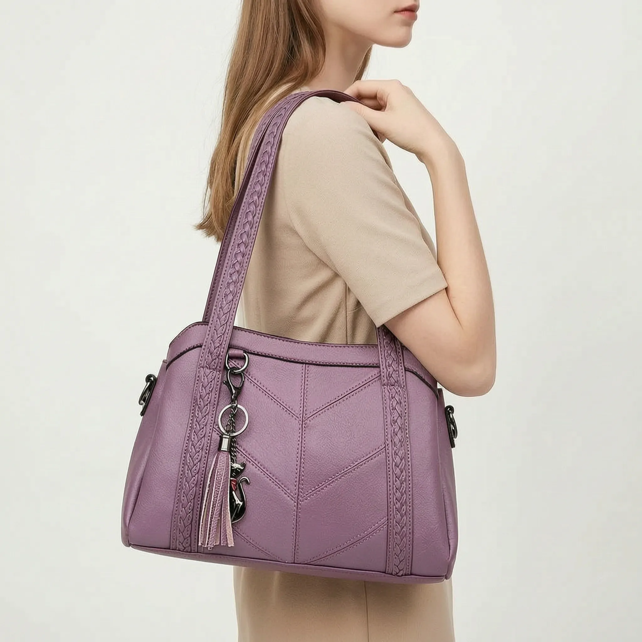 Volara™ -  Spacious Everyday Handbag -  Carrying Daily Essentials
