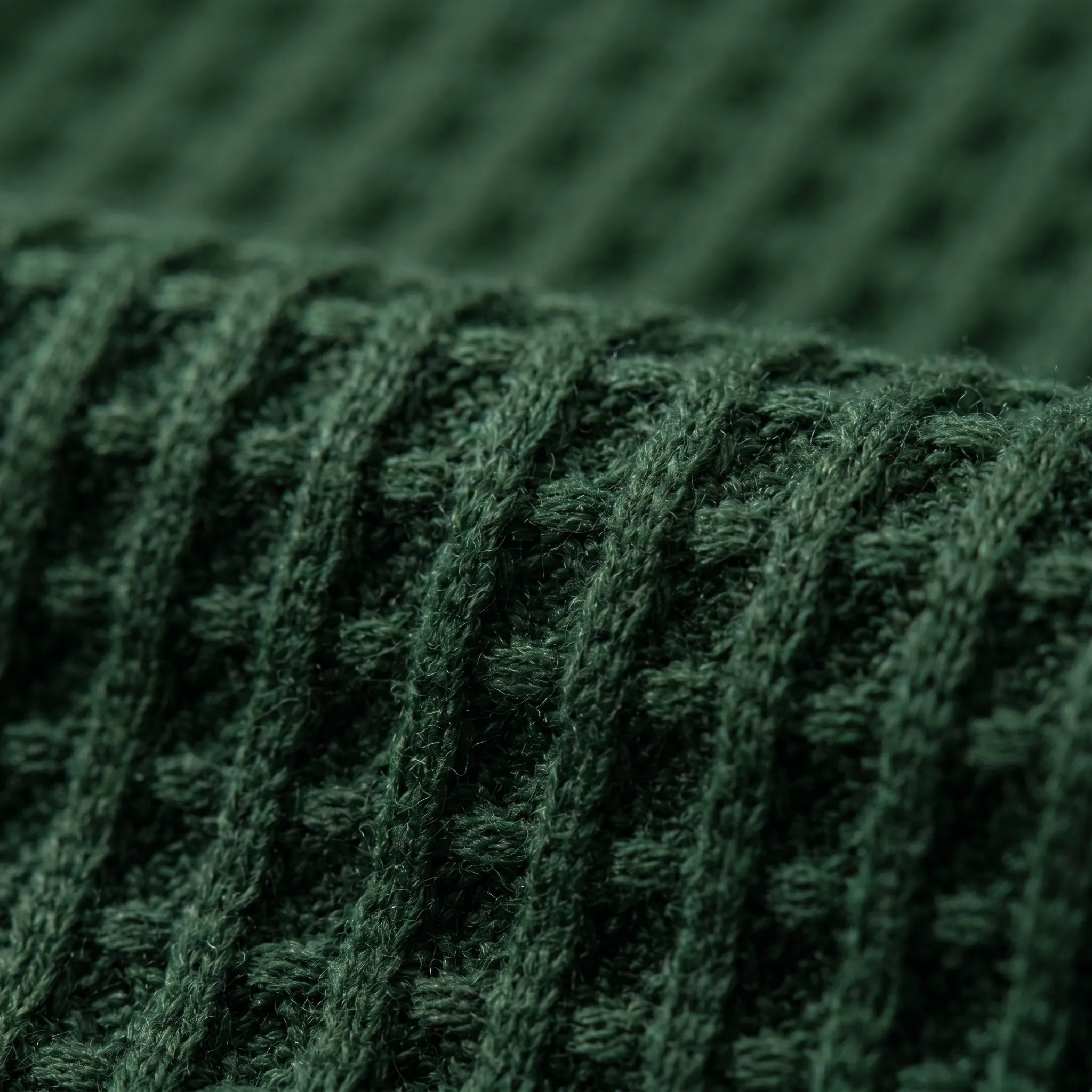 Wafton™ -  Textured Waffle Knit Polo Shirt -  Weekend Casual Wear
