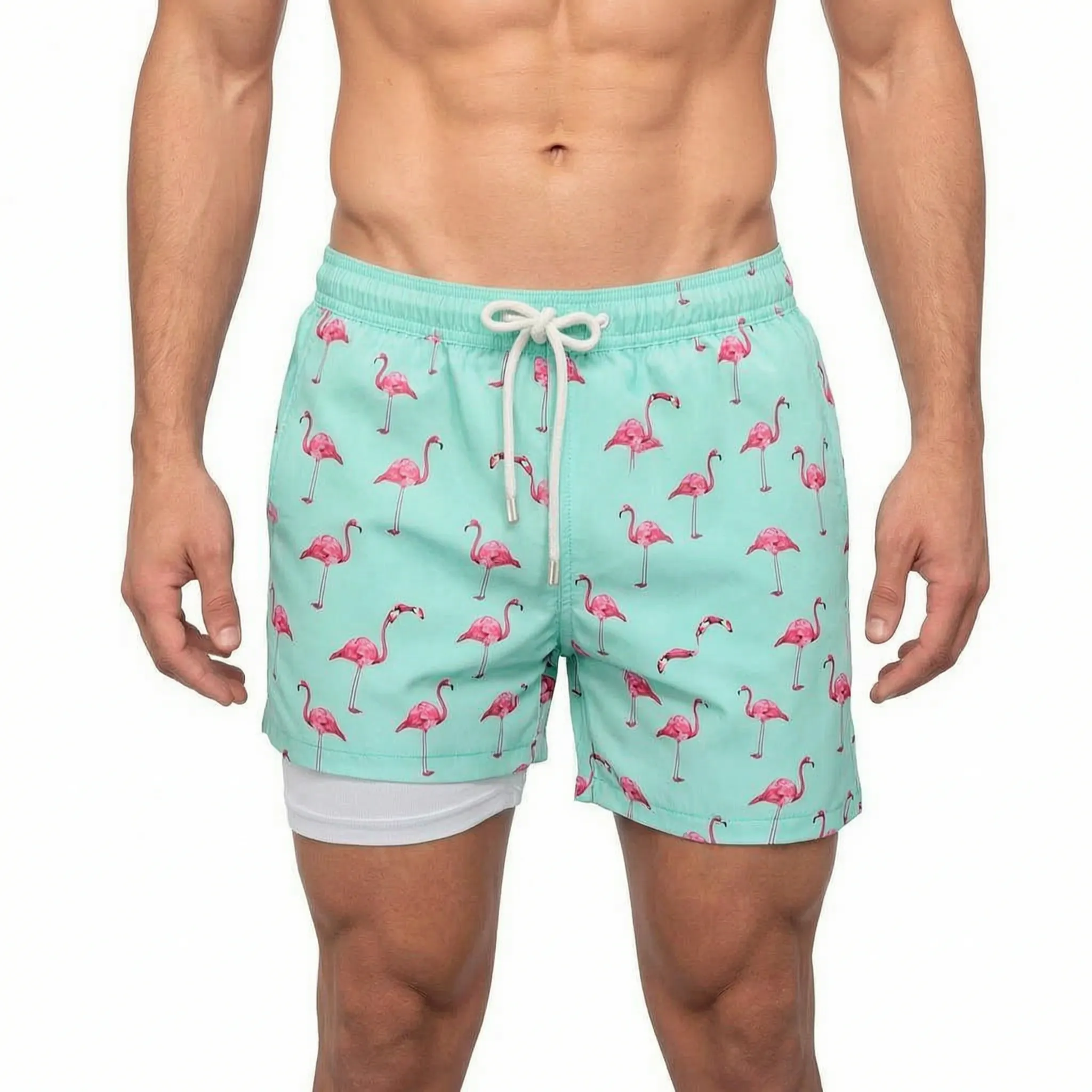 Wavekin™ -  Men's Lined Swim Shorts -  Beach Holidays