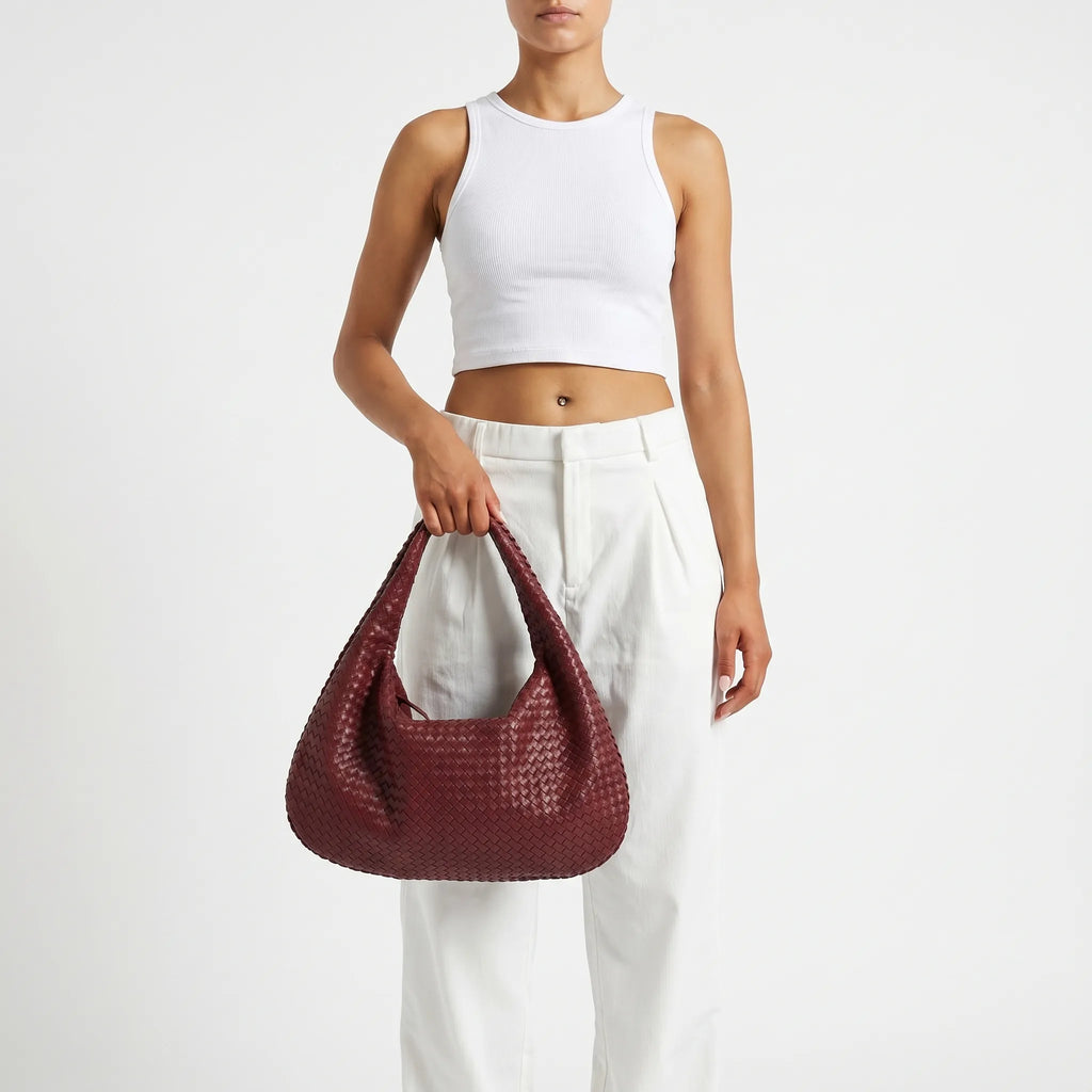 Weavara™ -  Woven Hobo Bag -  Daily Commutes