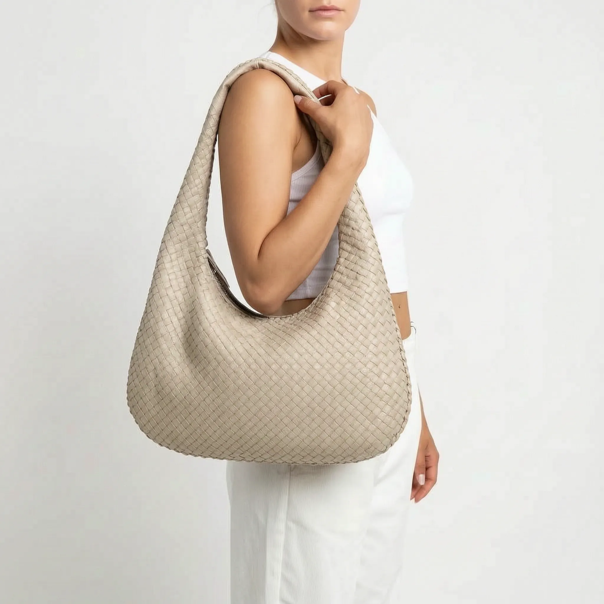 Weavara™ -  Woven Hobo Bag -  Daily Commutes