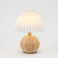Weavella™ -  Woven Sphere Table Lamp -  Ambient Bedside Lighting
