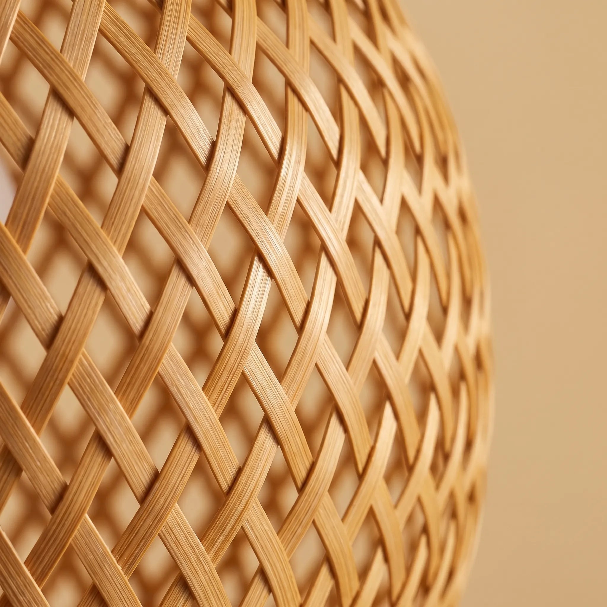 Weavely™ -  Woven Globe Pendant Light -  Dining Room Lighting