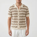 Zagwen™ -  Short Sleeve Knit Shirt -  Summer Holiday Wear