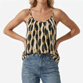 Zennor™ -  Printed Sleeveless Cami Top -  Warm Weather Outings