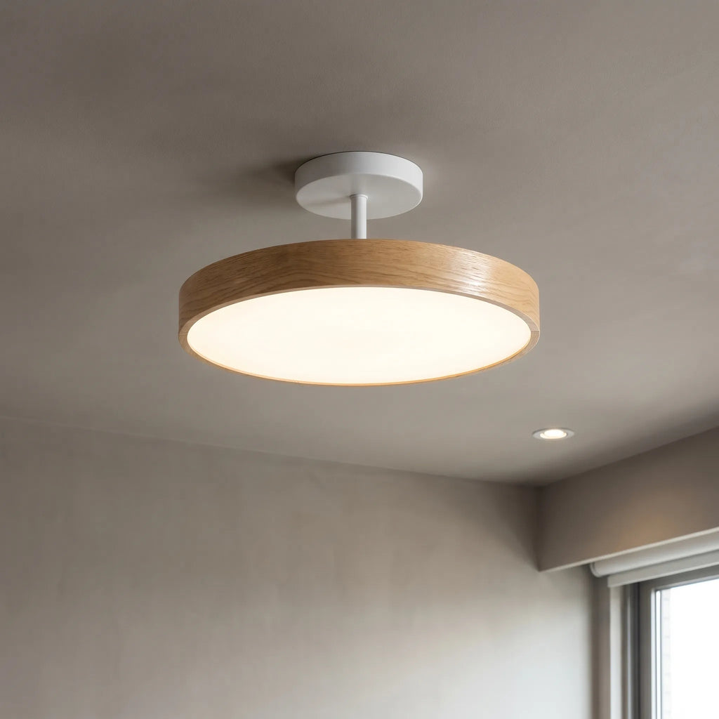Zenora™ -  Round Semi-Flush Ceiling Light -  Ambient Room Lighting