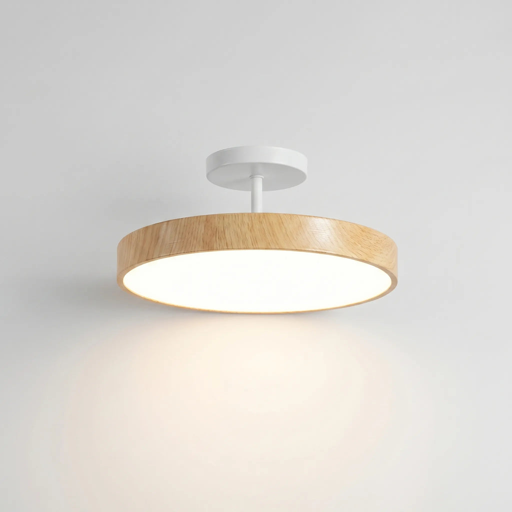 Zenora™ -  Round Semi-Flush Ceiling Light -  Ambient Room Lighting