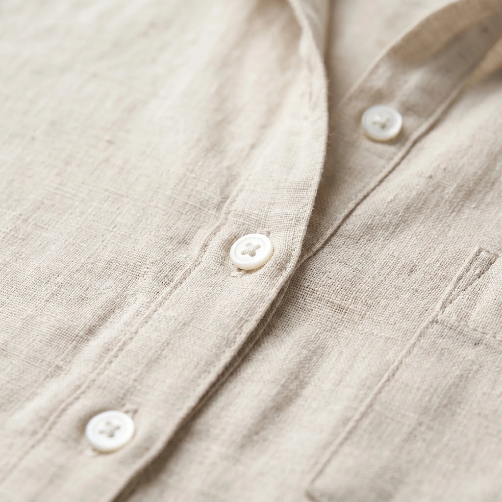 Zephyra™ -  Relaxed Button-Down Shirt -  Warm Weather Layering