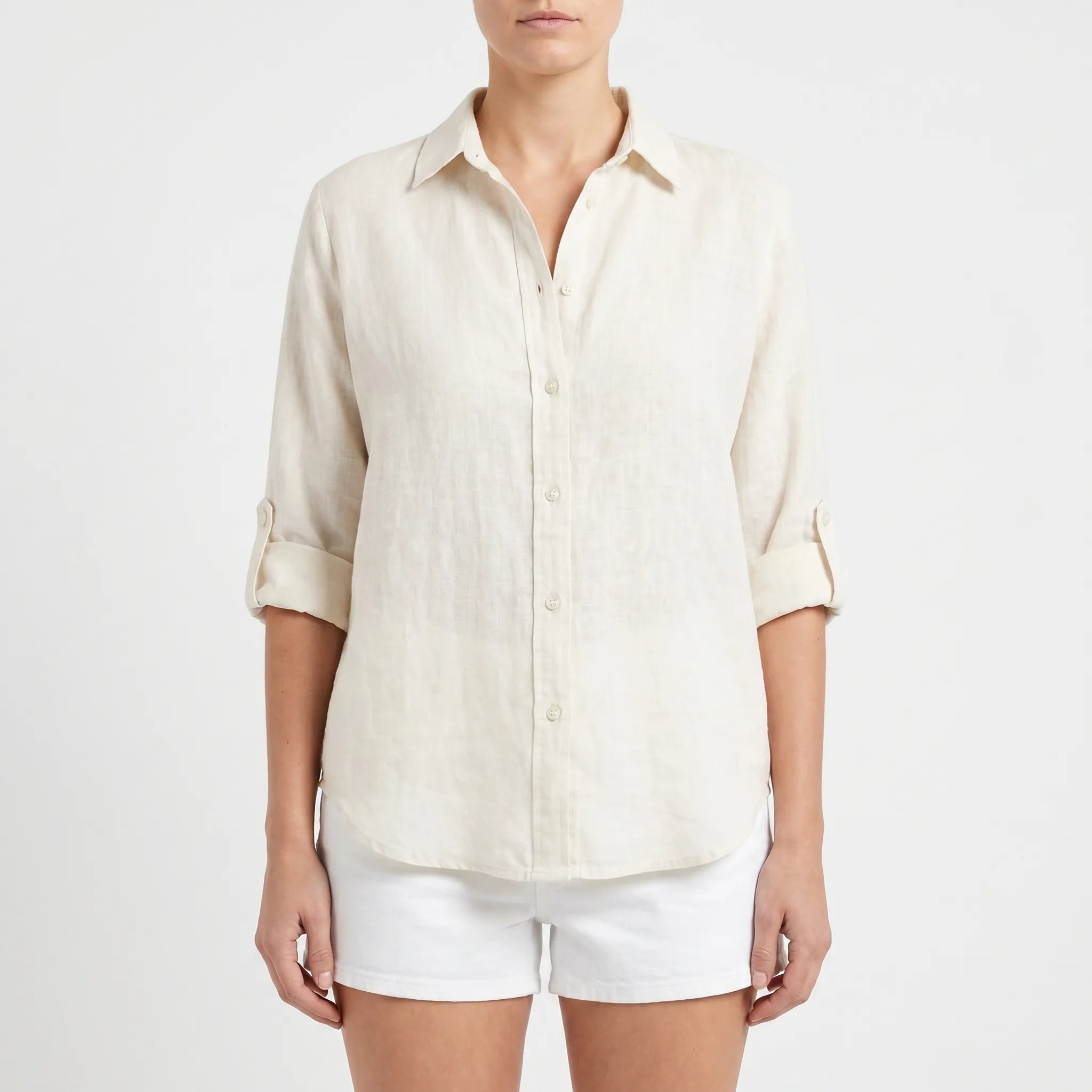 Zephyra™ -  Relaxed Button-Down Shirt -  Warm Weather Layering