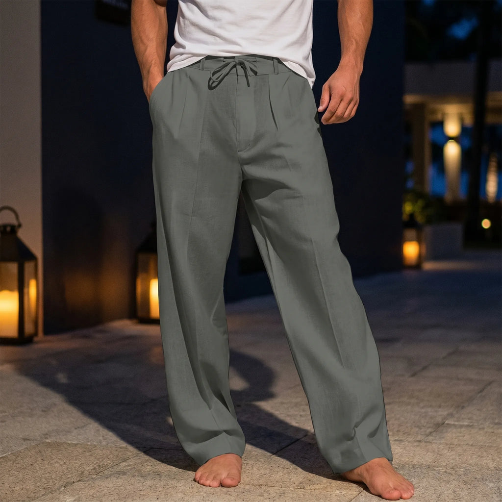 Zephyro™ -  Men's Lightweight Summer Trousers -  Warm Weather Outings