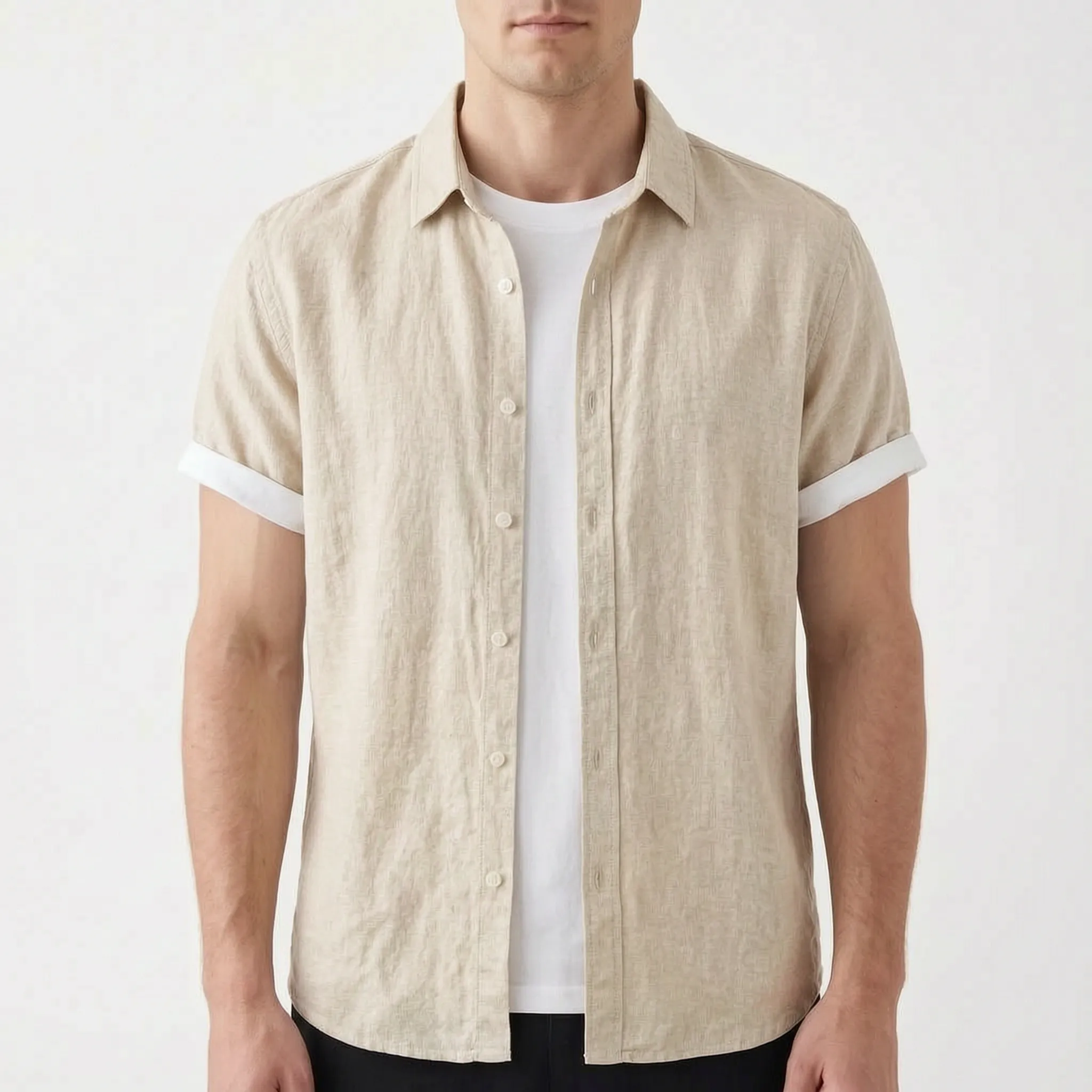 Zephyron™ -  Men's Short Sleeve Casual Shirt -  Warm Weather Styling