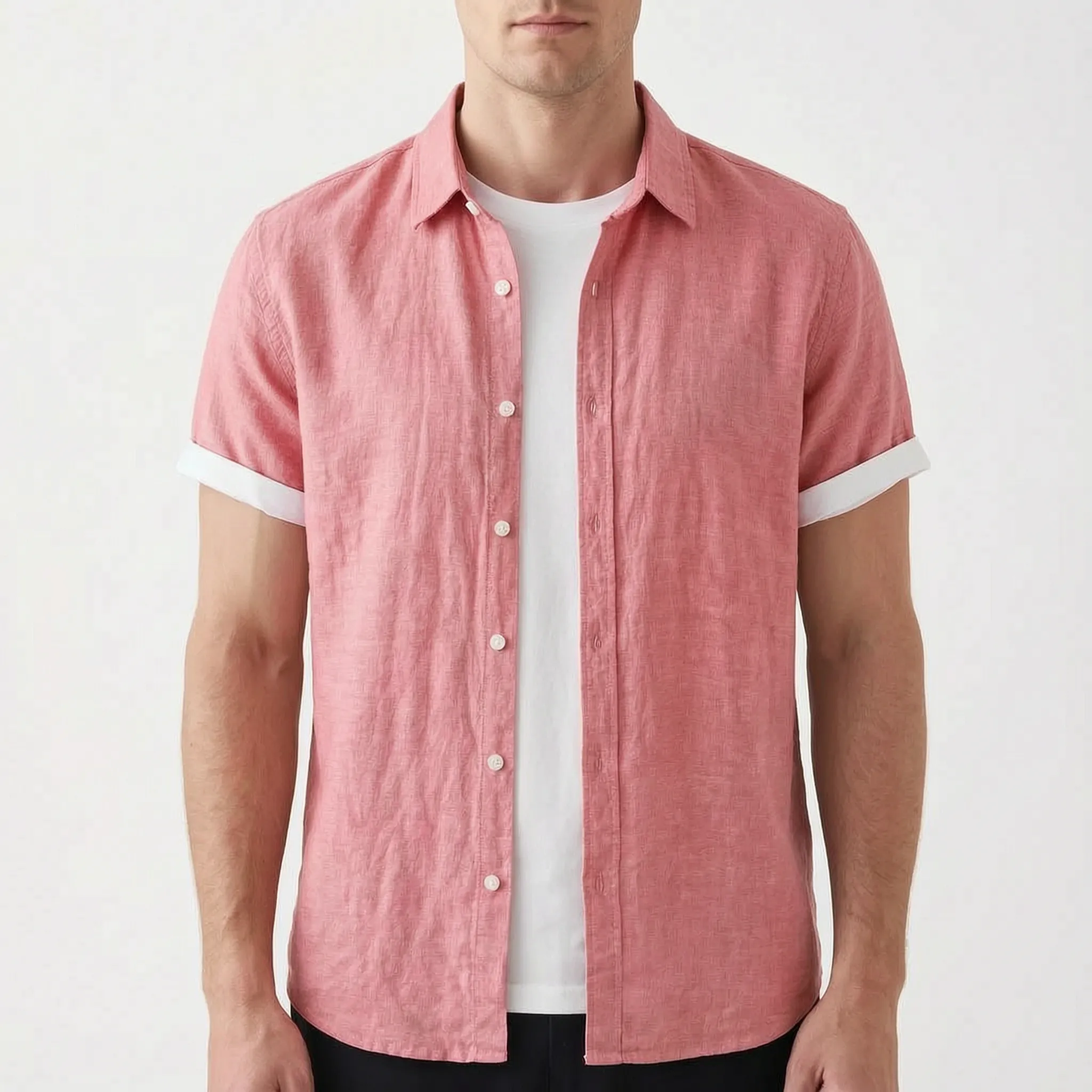 Zephyron™ -  Men's Short Sleeve Casual Shirt -  Warm Weather Styling