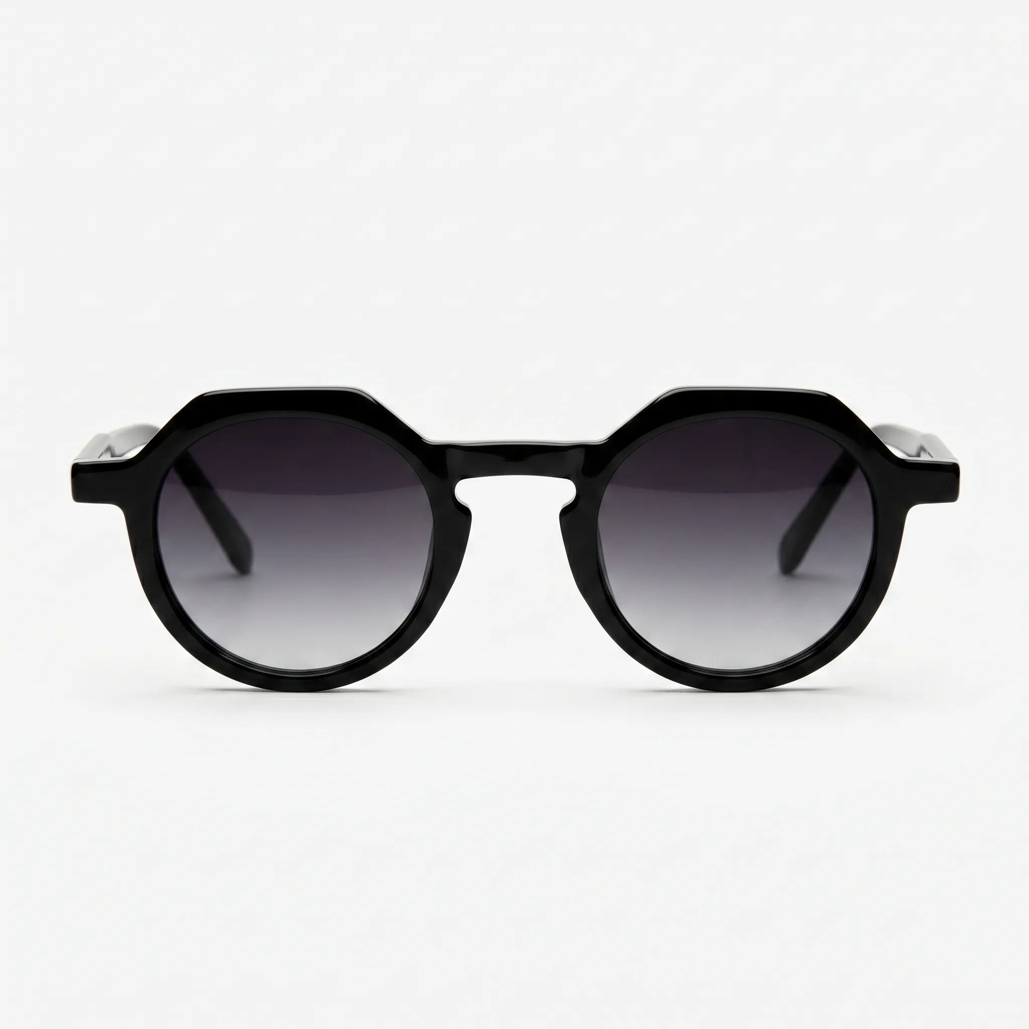 Zephyx™ -  Geometric Semi-Round Sunglasses -  Sunny City Walks