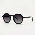 Zephyx™ -  Geometric Semi-Round Sunglasses -  Sunny City Walks