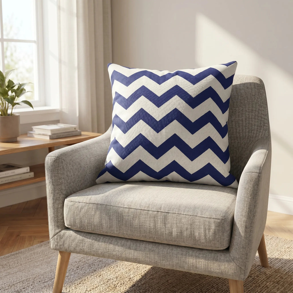 ZigmaDec™ -  Geometric Patterned Cushion -  Sofas And Armchairs