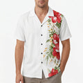Zovira™ -  Short Sleeve Patterned Shirt -  Summer Evening Wear