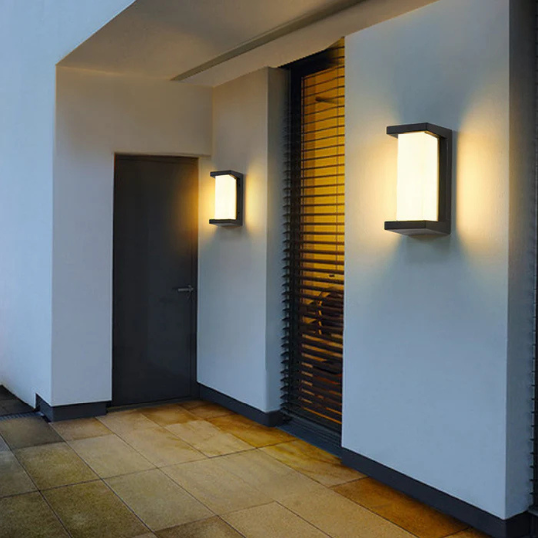 Outdoor Motion Sensor LED Wall Light E27 18W