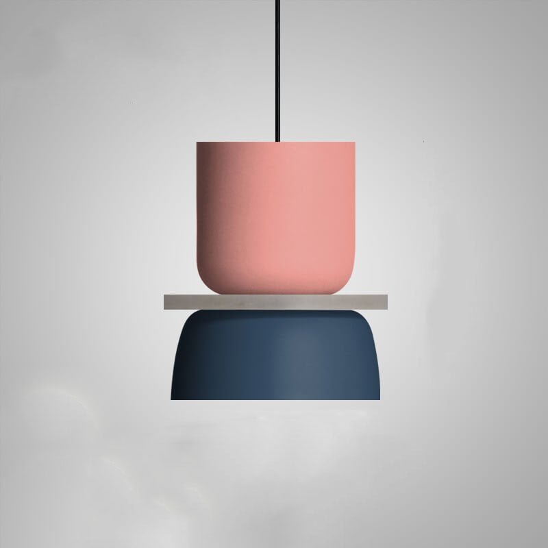 Macaron Acrylic Dome Pendant Light LED E27 12W