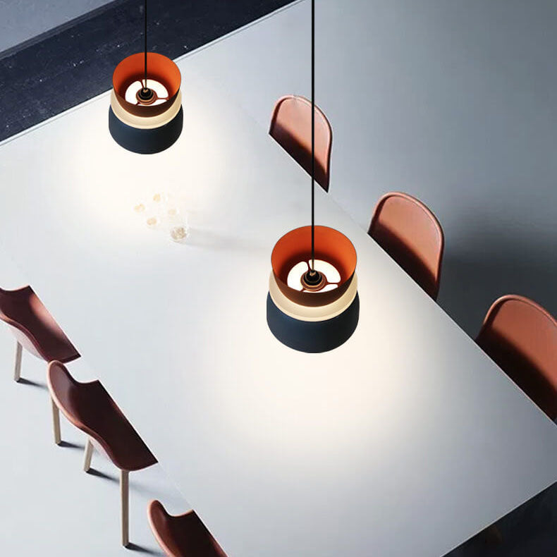 Macaron Acrylic Dome Pendant Light LED E27 12W