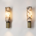 Marble Copper Wall Light LED E27 Natural Stone