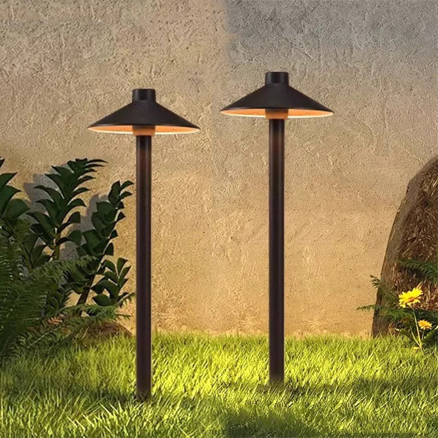 Mushroom Outdoor Path Light IP65 LED Warm White