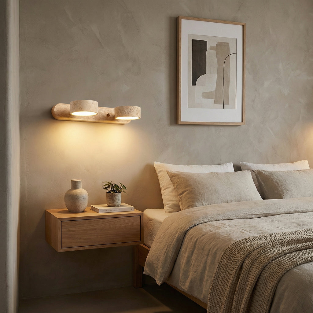 Japanese Minimalist LED Vanity Wall Light